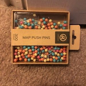 U Brands map push pins